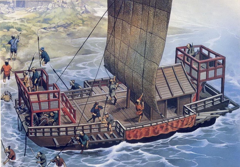 Иллюстрация к книге — Боевые корабли Японии и Кореи, 612–1639 гг. [pic_28.jpg]