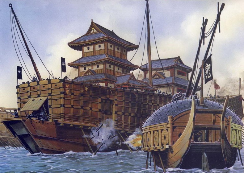 Иллюстрация к книге — Боевые корабли Японии и Кореи, 612–1639 гг. [pic_29.jpg]