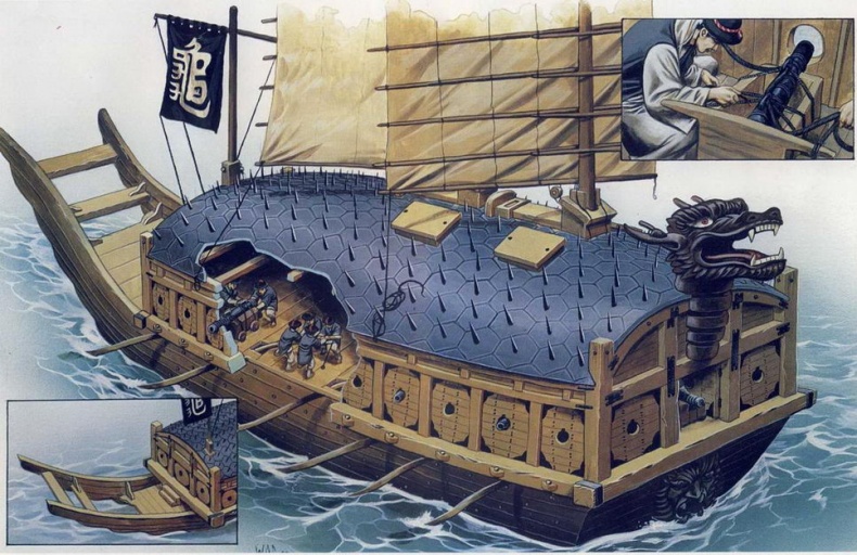 Иллюстрация к книге — Боевые корабли Японии и Кореи, 612–1639 гг. [pic_31.jpg]