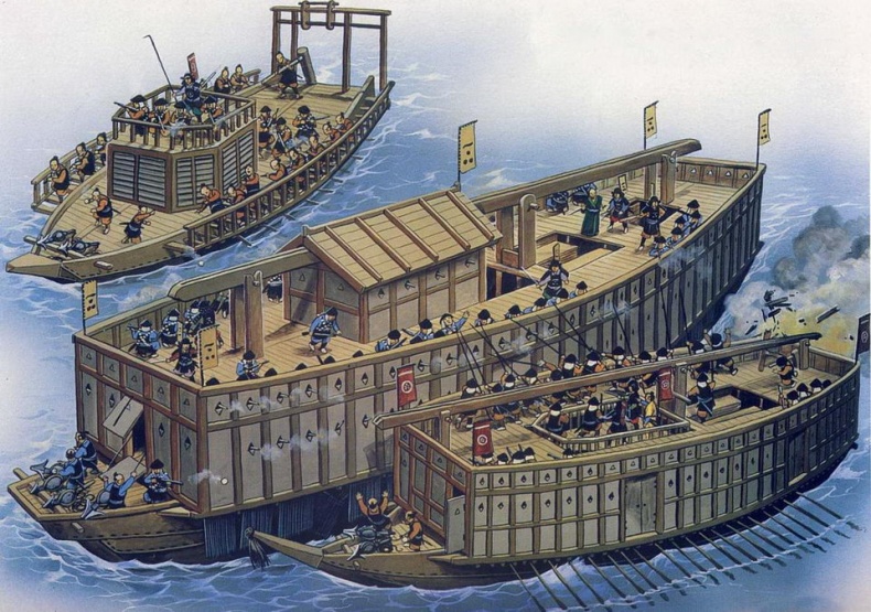 Иллюстрация к книге — Боевые корабли Японии и Кореи, 612–1639 гг. [pic_56.jpg]