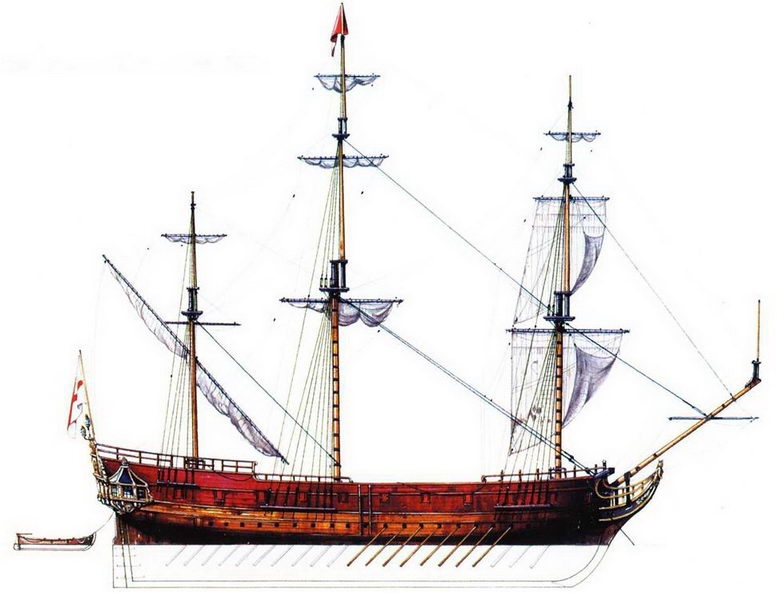 Иллюстрация к книге — Корабли пиратов, 1660–1730 [pic_27.jpg]