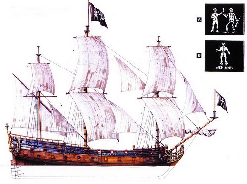 Иллюстрация к книге — Корабли пиратов, 1660–1730 [pic_28.jpg]