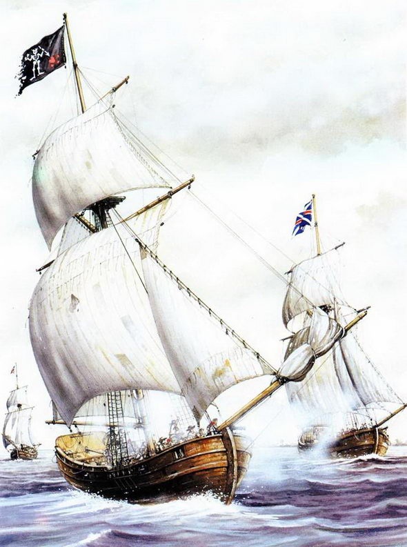Иллюстрация к книге — Корабли пиратов, 1660–1730 [pic_29.jpg]