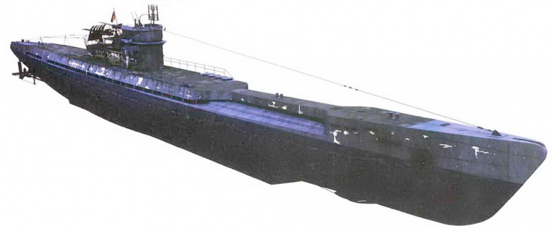 Иллюстрация к книге — Германские субмарины Тип IXC крупным планом [pic_116.jpg]