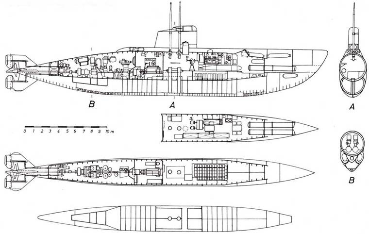 Иллюстрация к книге — Германские субмарины Тип XVII Крупным планом [pic_24.jpg]