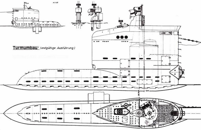 Иллюстрация к книге — Германские субмарины Тип XXIII крупным планом [pic_59.jpg]