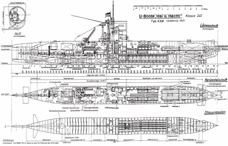 Иллюстрация к книге — Германские субмарины Тип XXIII крупным планом [pic_72.jpg]