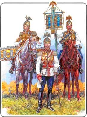 Иллюстрация к книге — Первая мировая война 1914-1918. Кавалерия Российской Императорской Гвардии. Униформа. Вооружение. Организация [i_014.jpg]