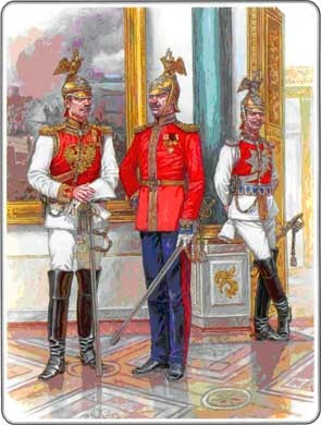 Иллюстрация к книге — Первая мировая война 1914-1918. Кавалерия Российской Императорской Гвардии. Униформа. Вооружение. Организация [i_016.jpg]