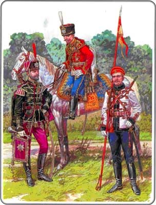 Иллюстрация к книге — Первая мировая война 1914-1918. Кавалерия Российской Императорской Гвардии. Униформа. Вооружение. Организация [i_022.jpg]