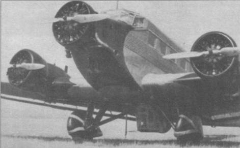 Иллюстрация к книге — Транспортный самолет Юнкерс Ju 52/3m [pic_11.jpg]