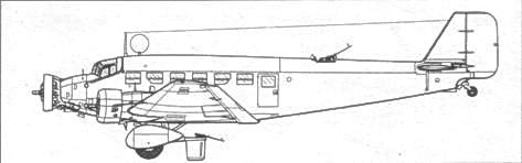 Иллюстрация к книге — Транспортный самолет Юнкерс Ju 52/3m [pic_12.jpg]