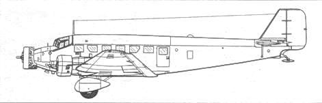 Иллюстрация к книге — Транспортный самолет Юнкерс Ju 52/3m [pic_9.jpg]