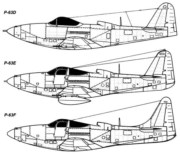 Иллюстрация к книге — ИСТРЕБИТЕЛЬ P-63 «КИНГКОБРА» [i_035.jpg]