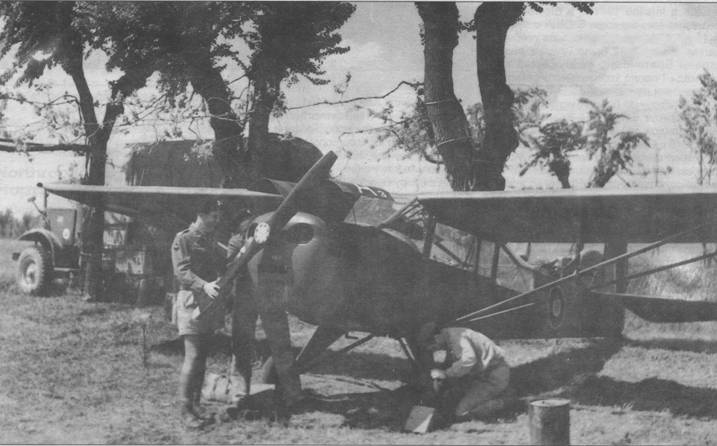Ближние разведчики, корректировщики и штурмовики, 1939-1945