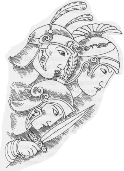 Иллюстрация к книге — Женщины-воины. От амазонок до куноити [i_001.jpg]