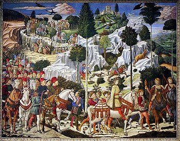 Иллюстрация к книге — Лоренцо Великолепный [_350pxgozzoli_magi.jpg]