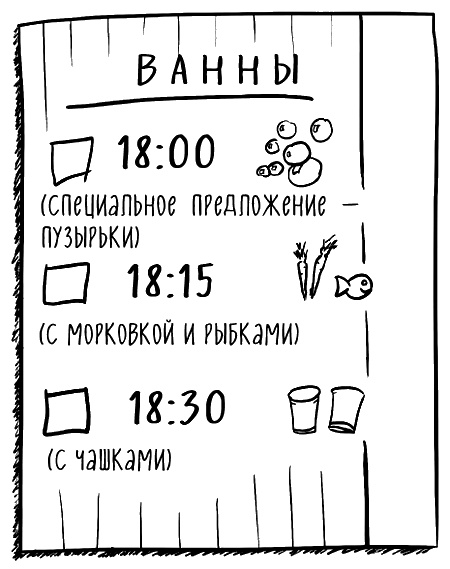 Иллюстрация к книге — Как говорить, чтобы маленькие дети вас слушали. Руководство по выживанию с детьми от 2 до 7 лет [i_039.jpg]