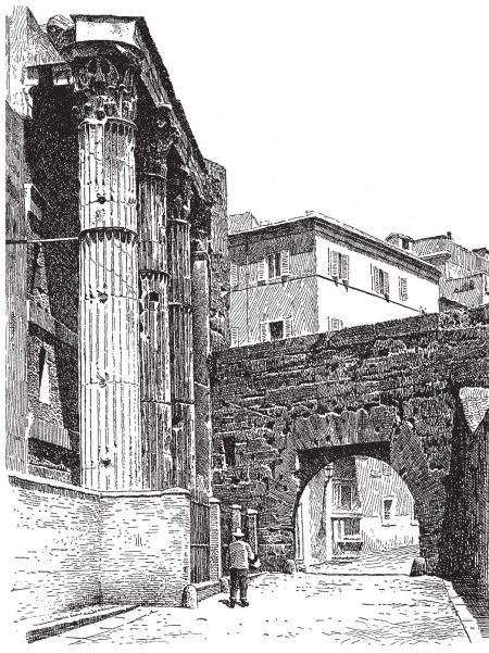 Иллюстрация к книге — Здесь был Рим. Современные прогулки по древнему городу [i_059.jpg]