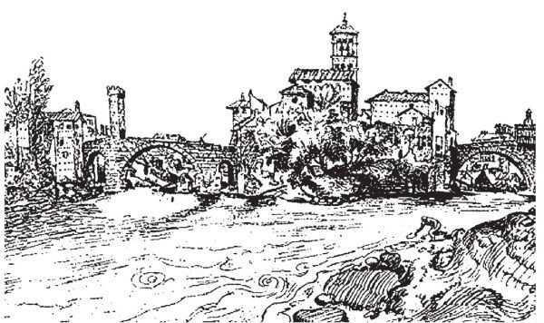 Иллюстрация к книге — Здесь был Рим. Современные прогулки по древнему городу [i_140.jpg]