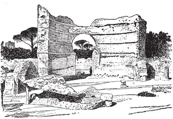 Иллюстрация к книге — Здесь был Рим. Современные прогулки по древнему городу [i_207.jpg]