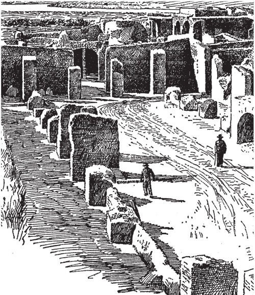 Иллюстрация к книге — Здесь был Рим. Современные прогулки по древнему городу [i_220.jpg]