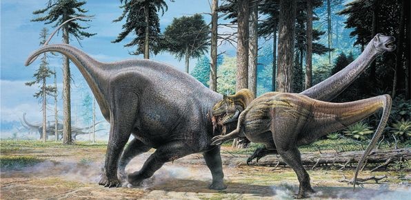 Иллюстрация к книге — Динозавры. 150 000 000 лет господства на Земле [i_003.jpg]