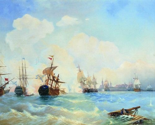Иллюстрация к книге — Великие сражения русского парусного флота [i_074.jpg]