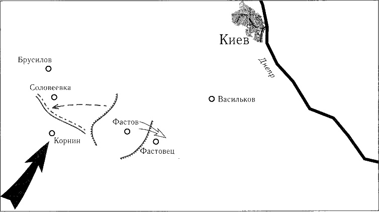 Иллюстрация к книге — Танки ведет Рыбалко. Боевой путь 3-й Гвардейской танковой армии [sch073.jpg]
