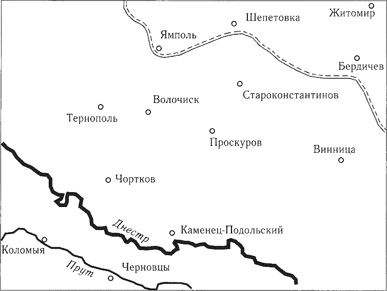 Иллюстрация к книге — Танки ведет Рыбалко. Боевой путь 3-й Гвардейской танковой армии [sch082.jpg]