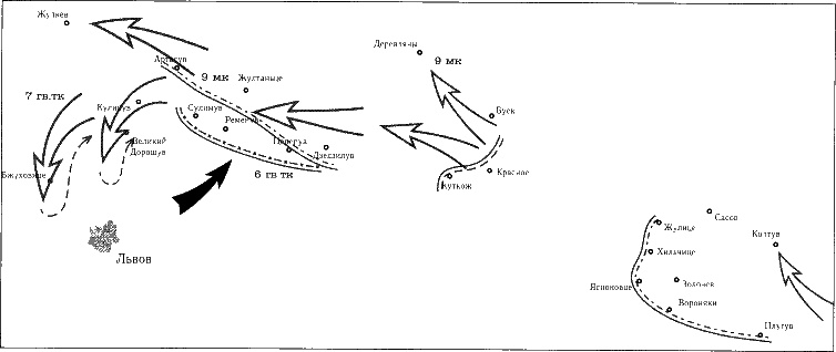 Иллюстрация к книге — Танки ведет Рыбалко. Боевой путь 3-й Гвардейской танковой армии [sch100.jpg]