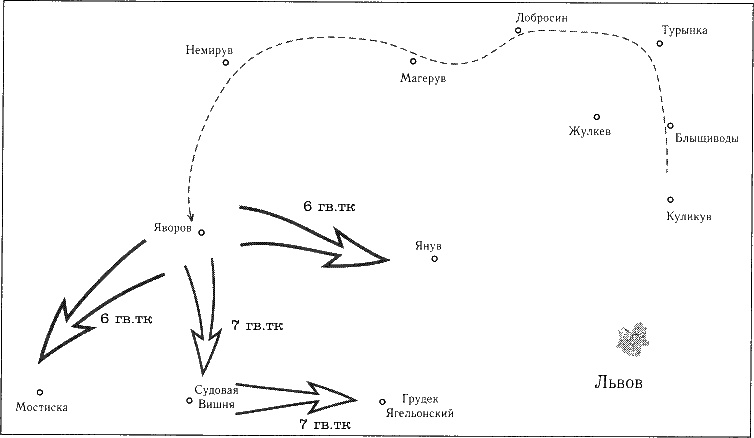 Иллюстрация к книге — Танки ведет Рыбалко. Боевой путь 3-й Гвардейской танковой армии [sch101.jpg]