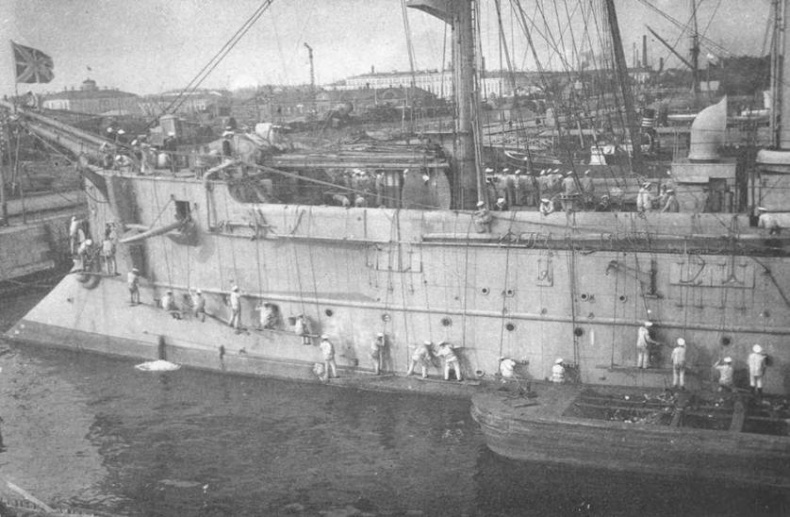 Иллюстрация к книге — Полуброненосный фрегат “Память Азова” (1885-1925) [pic_104.jpg]
