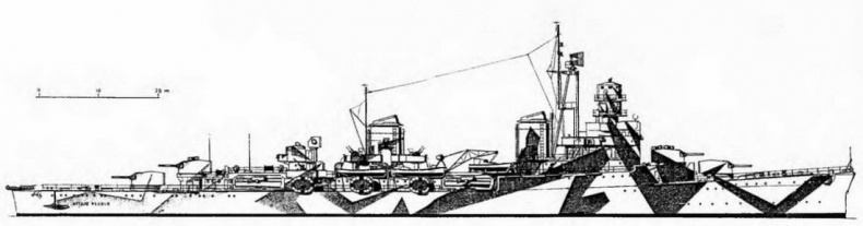 Иллюстрация к книге — Сверхлегкие крейсера. 1930-1975 гг. [img_63.jpg]