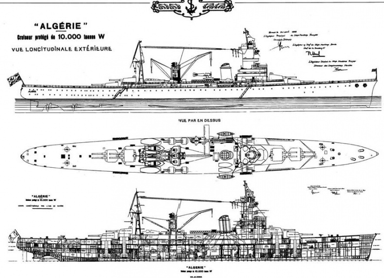 Иллюстрация к книге — Тяжелый крейсер “Алжир&quot; (1930-1942) [pic_46.jpg]