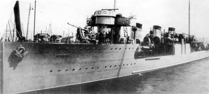 Иллюстрация к книге — Эскадренные миноносцы типа &quot;Новик&quot; в ВМФ СССР [pic_163.jpg]