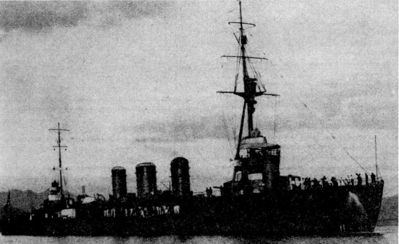 Иллюстрация к книге — Легкие крейсера Японии. 1917-1945 гг. [img_2.jpg]