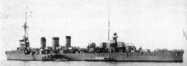 Иллюстрация к книге — Легкие крейсера Японии. 1917-1945 гг. [img_203.jpg]
