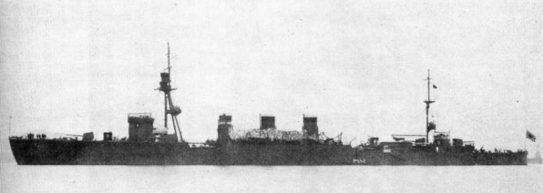 Иллюстрация к книге — Легкие крейсера Японии. 1917-1945 гг. [img_213.jpg]