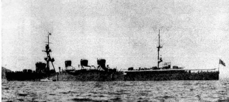 Иллюстрация к книге — Легкие крейсера Японии. 1917-1945 гг. [img_25.jpg]
