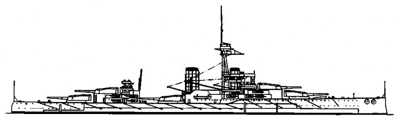 Иллюстрация к книге — Линейные корабли типа “Орион”. 1908-1930 гг. [img_46.jpg]