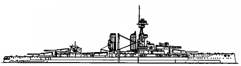 Иллюстрация к книге — Линейные корабли типа “Орион”. 1908-1930 гг. [img_92.jpg]