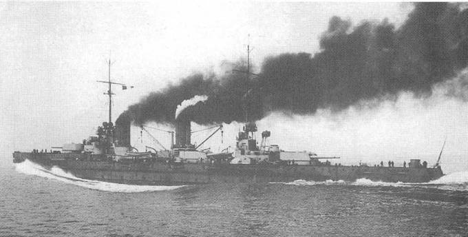 Иллюстрация к книге — Линейные крейсера “Фон дер Танн”, “Мольтке”, “Гебен” и “Зейдлиц”. 1907-1918 гг. [any2fbimgloader102.jpg]