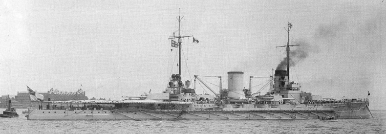 Иллюстрация к книге — Линейные крейсера “Фон дер Танн”, “Мольтке”, “Гебен” и “Зейдлиц”. 1907-1918 гг. [any2fbimgloader122.jpg]