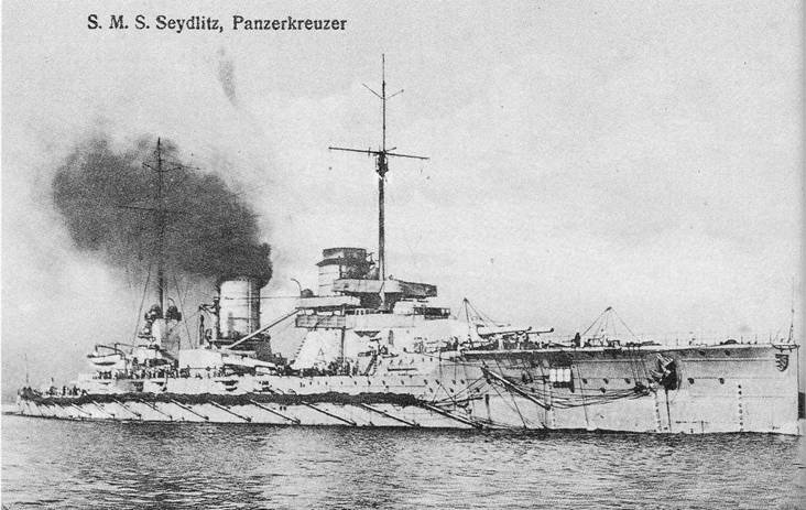 Иллюстрация к книге — Линейные крейсера “Фон дер Танн”, “Мольтке”, “Гебен” и “Зейдлиц”. 1907-1918 гг. [any2fbimgloader147.jpg]