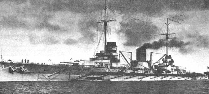 Иллюстрация к книге — Линейные крейсера “Фон дер Танн”, “Мольтке”, “Гебен” и “Зейдлиц”. 1907-1918 гг. [any2fbimgloader55.jpg]