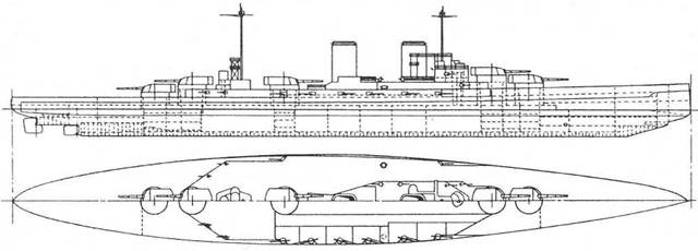 Иллюстрация к книге — Линейные крейсера “Фон дер Танн”, “Мольтке”, “Гебен” и “Зейдлиц”. 1907-1918 гг. [any2fbimgloader78.jpg]