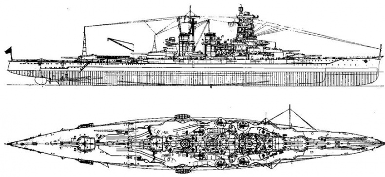 Иллюстрация к книге — Линейные крейсера Японии. 1911-1945 гг. [pic_38.jpg]