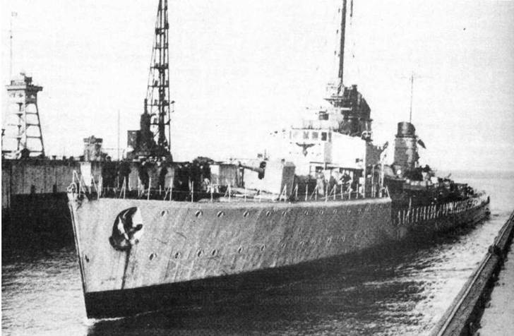 Иллюстрация к книге — Миноносцы и эскортные корабли Германии. 1927-1945 гг. [pic_111.jpg]