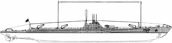 Иллюстрация к книге — Боевые корабли японского флота 10.1918-8.1945 гг. Подводные лодки [i_034.jpg]
